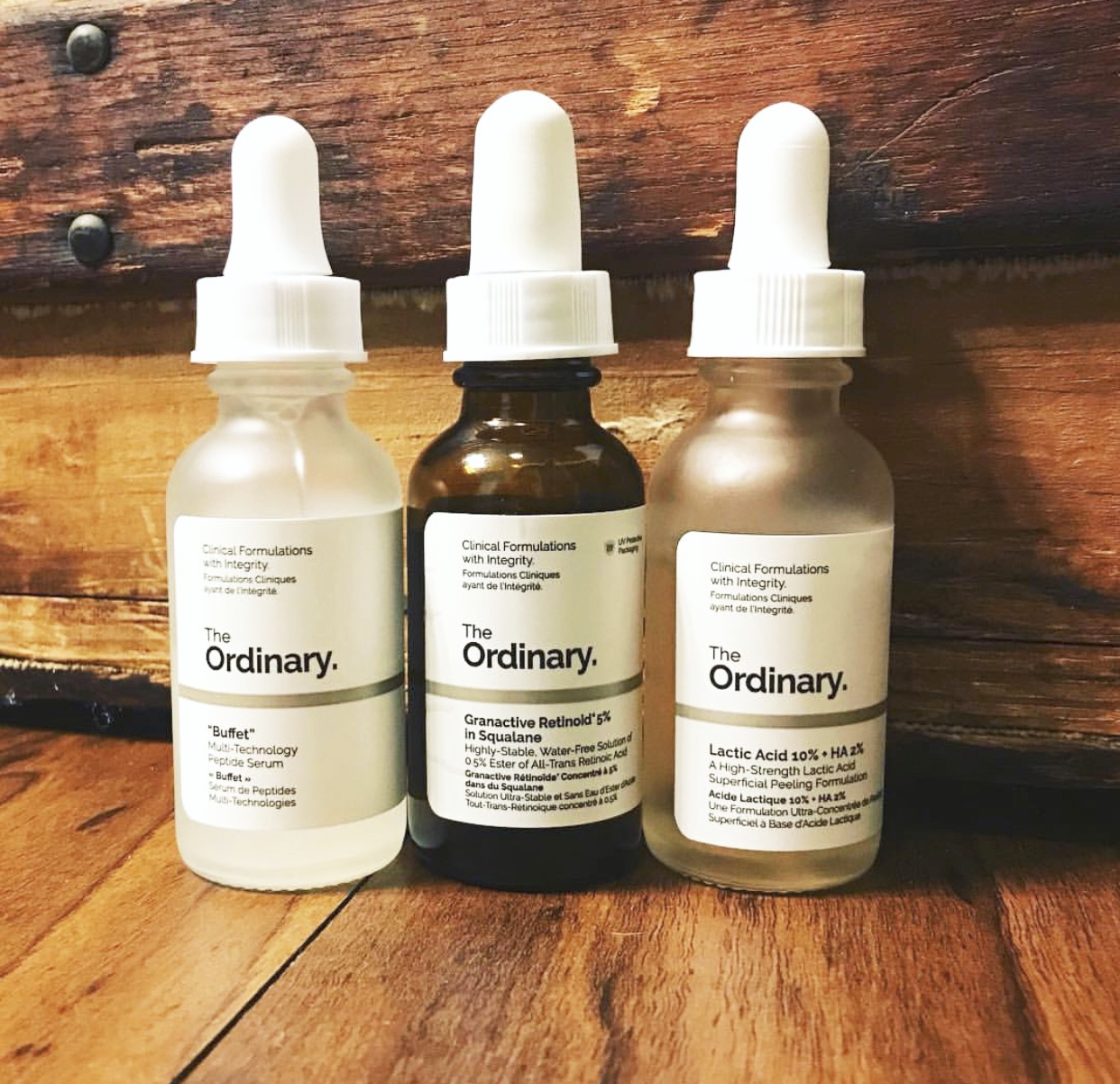 the ordinary, the ordinary skincare, the ordinary lactic acid, lactic acid, retinoid products, squalene product, anti aging skincare, anti aging routine, anti aging, chemical peels, chemical acids, chemical exfoliants,