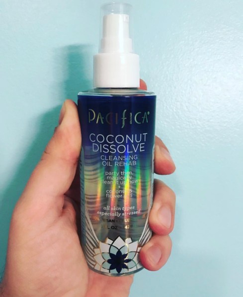 pacifica beauty, pacifica beauty review, cruelty free, cruelty free products, cruelty free beauty, cruelty free skincare, vegan, vegan products, vegan beauty, vegan skincare, beauty review, beauty blogger, skincare review, mens skincare, mens skincare review, best skincare 2018, best mens skincare 2018, anti aging, anti aging skincare, coconut dissolve cleansing oil rehab, cleansing oil, cleansing oil method